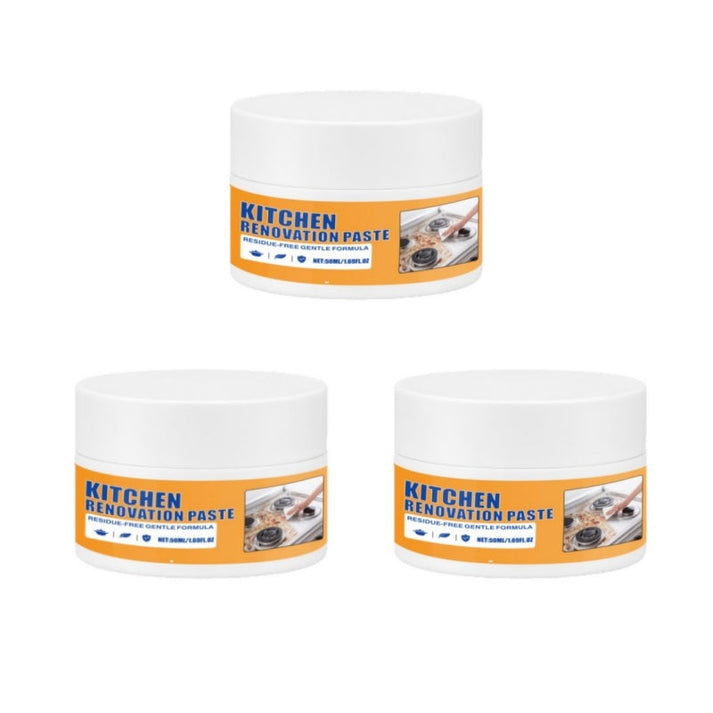 🧽 QIAWI Multi-Purpose Kitchen Cleaning Paste – Powerful Grease & Stain Remover✨