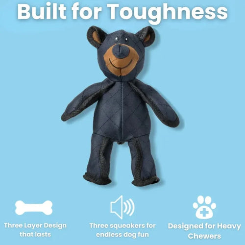 🔥 TAILEDEN Tough Chew Bear – Built for Dogs Who Love to Chew, Tug & Play 🐶