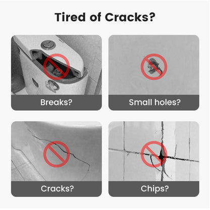 🛠️ CERAMIC REPAIR ADHESIVE ✨ Easy Repair for Chips, Cracks & Damaged Surfaces