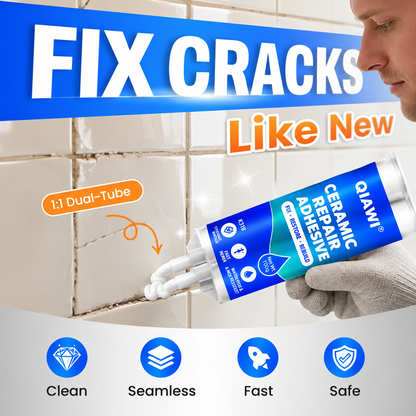 🛠️ CERAMIC REPAIR ADHESIVE ✨ Easy Repair for Chips, Cracks & Damaged Surfaces