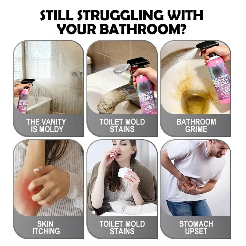 💧 Nexisify Bathroom Deep Clean Spray – Powerful Care for a Fresh, Spotless Finish ✨