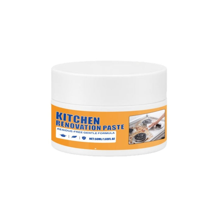 🧽 QIAWI Multi-Purpose Kitchen Cleaning Paste – Powerful Grease & Stain Remover✨
